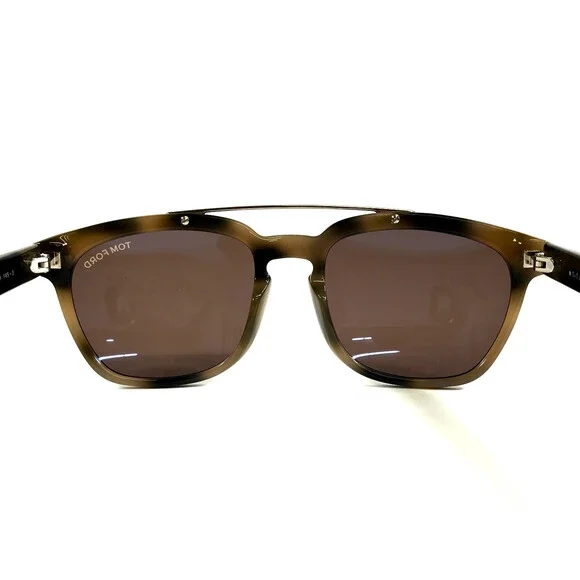 Tom Ford Sunglasses Holt TF516 55E Brown Tortoise Frames with Brown Lenses 54 mm